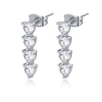 Earrings Brand Woman Sospiri in Steel Cristallo 14ER044W - 14ER044W